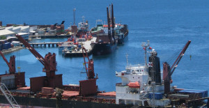 Port Moresby docks