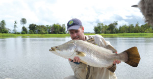 Barramundi are now being bred for release into PNG's river systems. Credit: PNGSDP