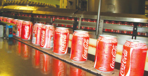 Coca-Cola is one of many international brands now manufactured in PNG. Credit: Coca-Cola Amatil