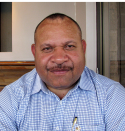 Lamdowner leader, Larry Andagali