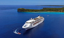 New Caledonia receives an average of three cruise ships a week
