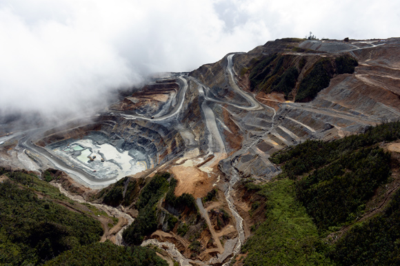An aerial view of the Hidden Valley gold mine. Credit: Morobe Mining Joint Venture/PNG Chamber of Mines and Petroleum