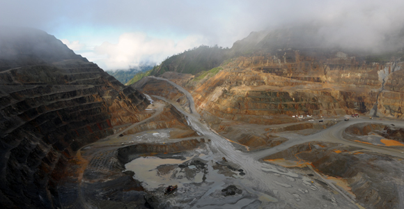 The Ok Tedi mine. Credit: PNGSDP