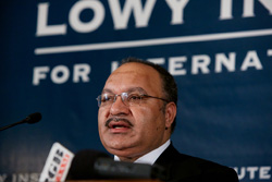 PNG's Prime Minister Peter O'Neill.