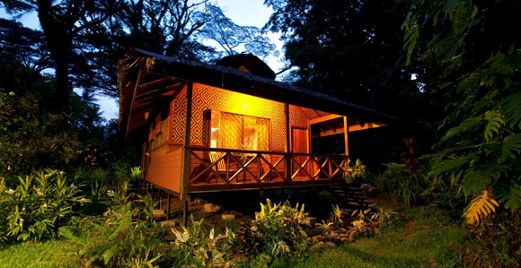A Walindi bungalow. Credit: Juergen Freund