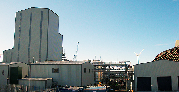 NBPOL's palm oil processing facility in the United Kingdom. (Credit: NBPOL)