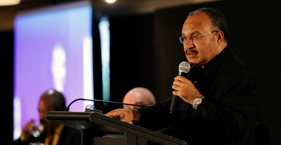 Prime Minister Peter O'Neill