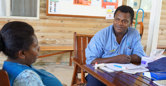 Offering health care on Lihir Island. Credit: International SOS