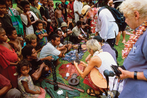 Island markets on a PNG cruise Photography Credit-Kirklandphotos.com
