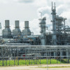 Train 1at the massive PNG LNG gas plant north-west of Port Moresby.  Credit: ExxonMobil