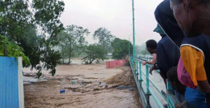 Flooding in Honiara, Solomon Islands. Credit: David Anderson (Country Manager, Solomon Islands for BSP)