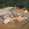 Horizon Oil’s drill rig at Ketu-2 in Western Province.