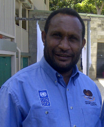 Western Highlands Provincial Support Adviser, Philip Angopa