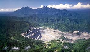 Panguna open cut mine