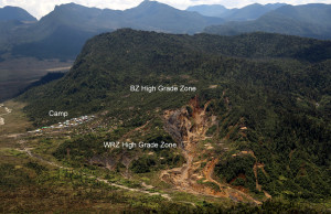 Mt Kare gold project. Credit: Indochine