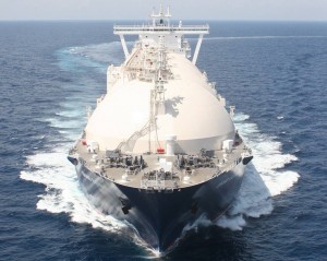 An LNG shipment