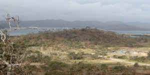 Site of the proposed Konebada Petrochemical park in Central province.