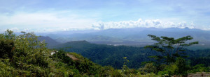 The view over the Wafi-Golpu project area. Credit: Newcrest Mining.
