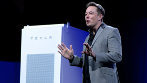 Tesla's Elon Musk has with new lithium-ion batteries for home and commercial use. Credit: Getty Images