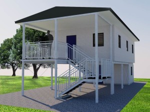 A model Amode RCS PNG house