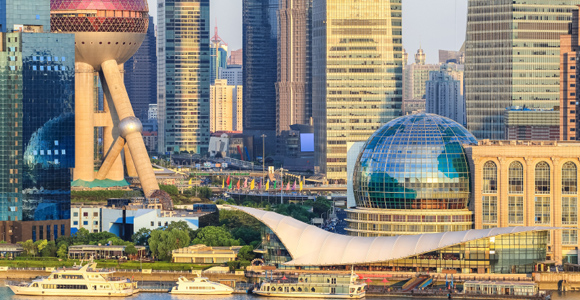 Shanghai's Lujiazui financial district, China. Credit: Chuyu