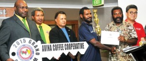 Coffee Competition winners. Credit: Post Courier