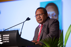 Bank of PNG Governor Loi M Bakani