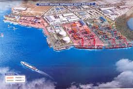 Madang's Industrial Zone plan. Artist's impression. 