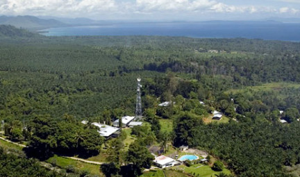 Hargy Oil Palms' site in West New Britain