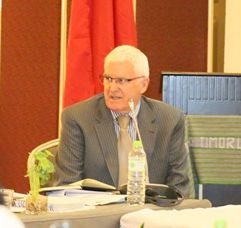 The ADB's Dr Peter Dirou