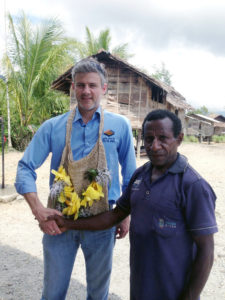 PanAust's Glen Connell and Frieda River local