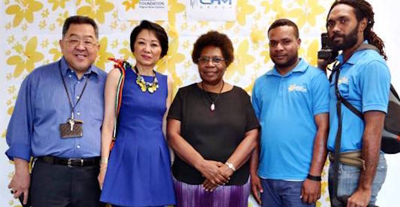 CHM head office staff (Raymond Chin left). Source: CHM