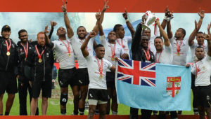 Gold medallists: Fiji. Credit: olympic.org