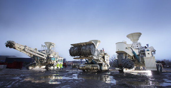 Nautilus' seafloor production tools. Source: Nautilus Minerals