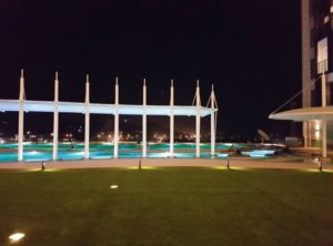 The pool at the Hotel Stanley