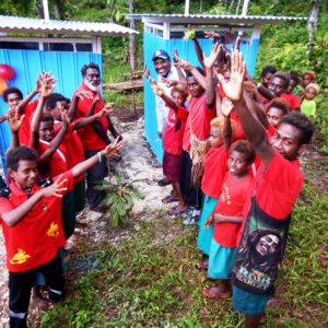 Water and sanitation opening at Kurumut. Source: Nautilus Minerals