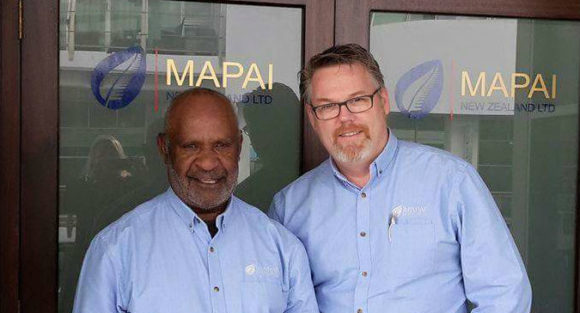 Mapai's Jacob Luke and Grant Wakerley.