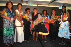 2016 Winners of the Westpac Outstanding Women (WOW) award. Source: Pacific Women in Business