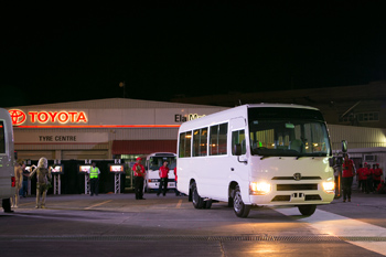 The New Toyota Coaster