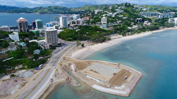 Ela Beach and APEC Haus Credit: Stephen Rae