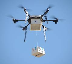 Drone delivery. Credit: GeekWire