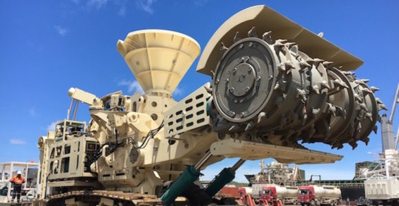 A Nautilus Minerals bulk cutter Source: Nautilus Minerals