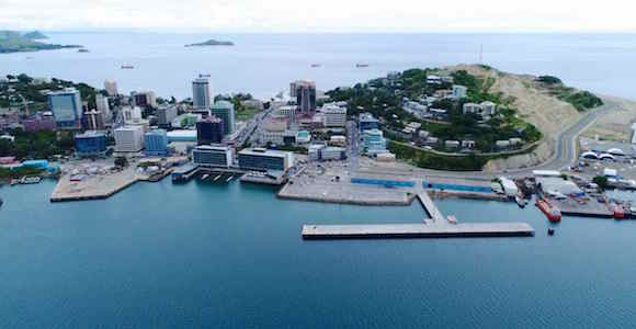 Aerial shot of Media Haus Source: Stephen Rae