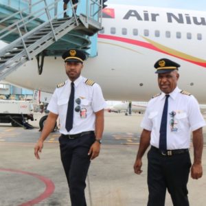 Air Niugini Father and Son Captains
