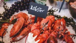 Free lobster at Bacchus