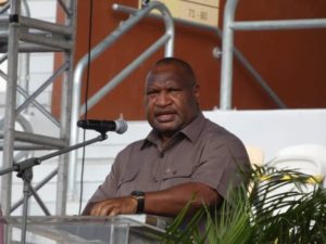 Prime Minister Marape