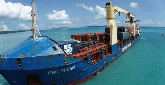 Blue waters ahead in Papua New Guinea for multinational shipping firm