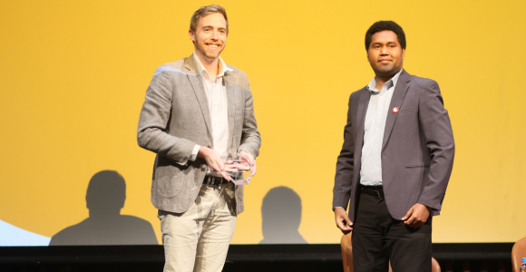The Innovation PNG Award for Corporate Innovation sponsored by Vodafone PNG was awarded to NiuPay Limited